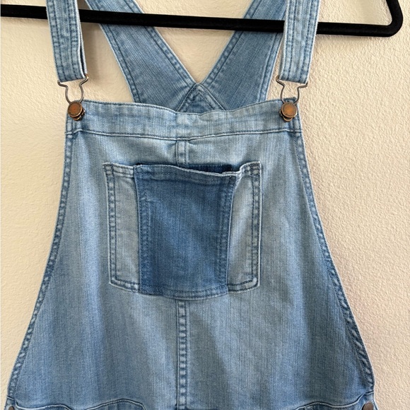 American Rag Light Blue Denim Overalls - Picture 2 of 5